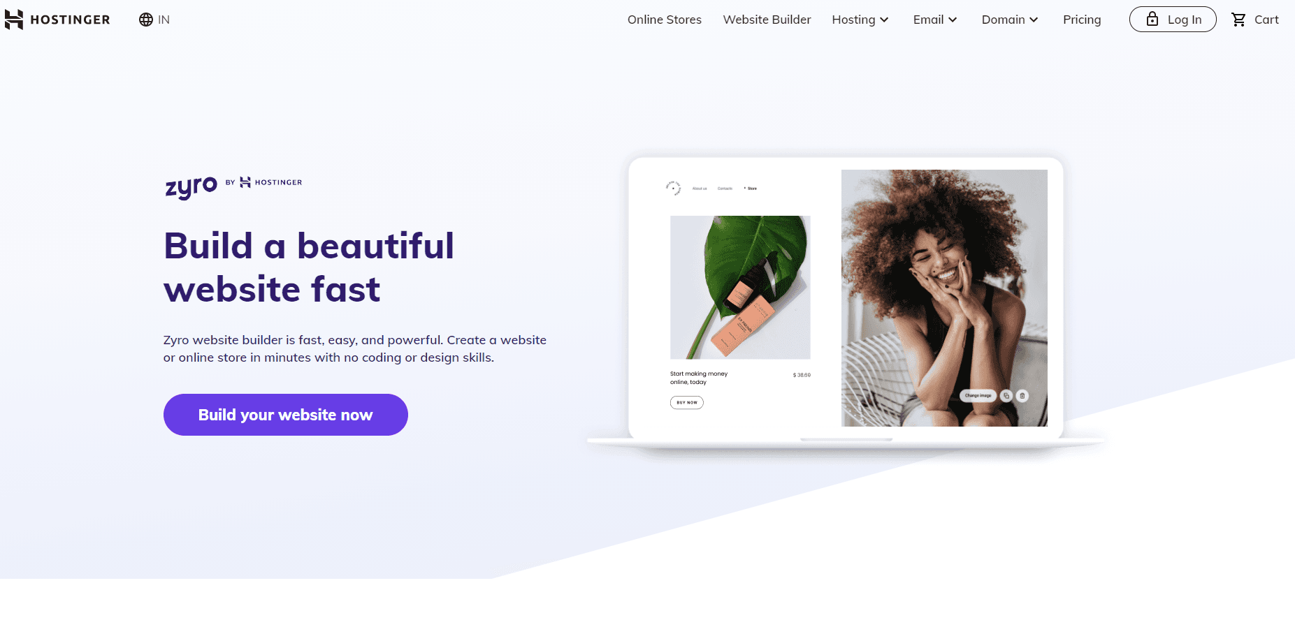 Hostinger website templates